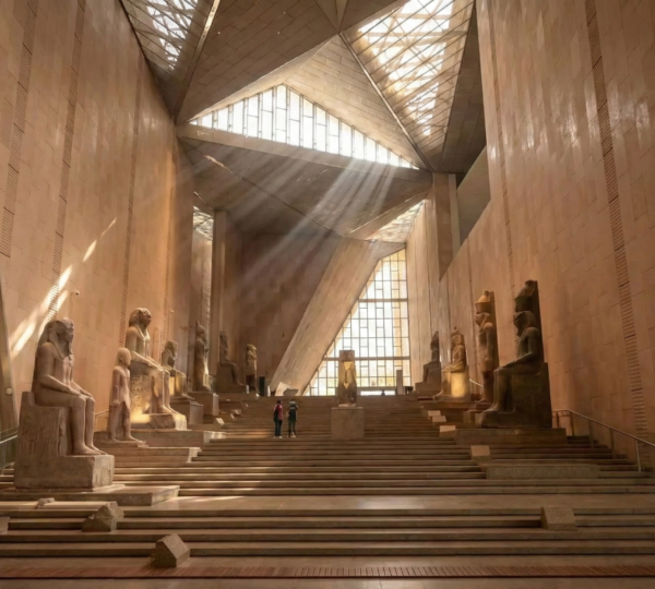 Grand Egyptian Museum - The Grand Staircase